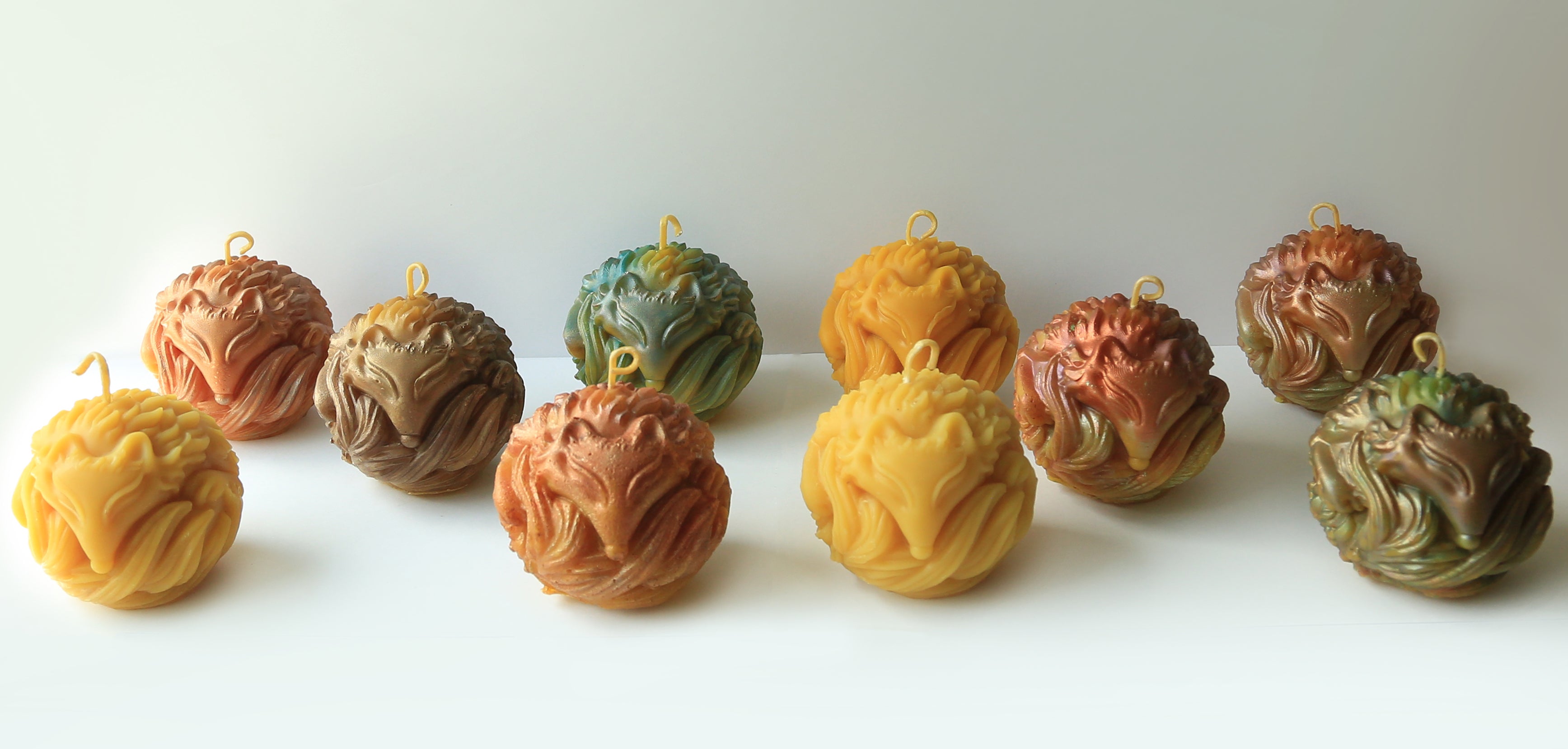 Fox I 100% Beeswax Candles