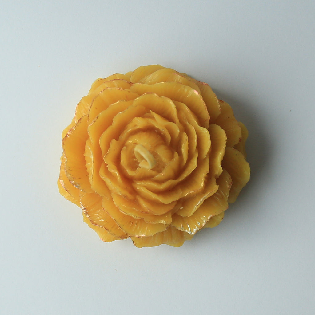 Rose Candle I 100% Beeswax